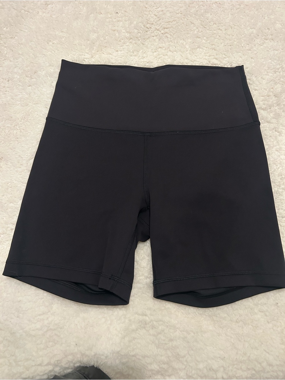 lululemon athletica Black High-Rise Bike Shorts